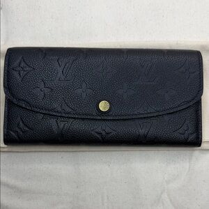 Louis Vuitton Monogram Empreinte Leather Emilie Wallet